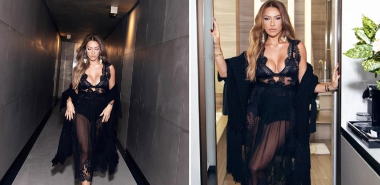 Hadise Milano Moda Haftası’nda cesur tarzıyla dikkat çekti