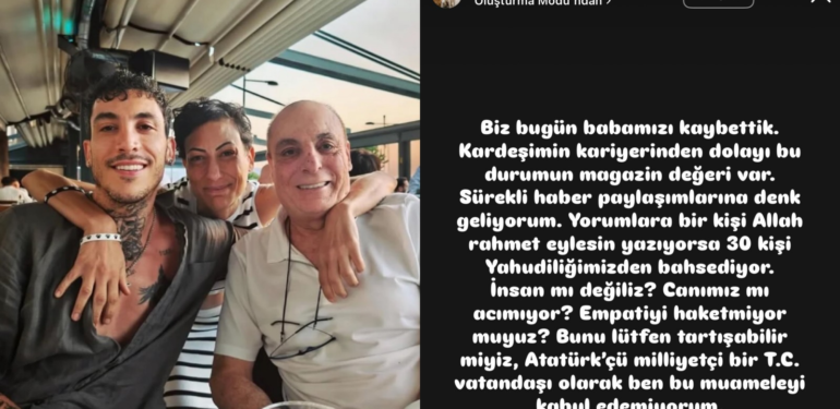 Can Bonomo’nun Kız Kardeşi Funda Bonomo’dan Yürek Burkan Tepki: “Empatiyi Hak Etmiyor Muyuz?”